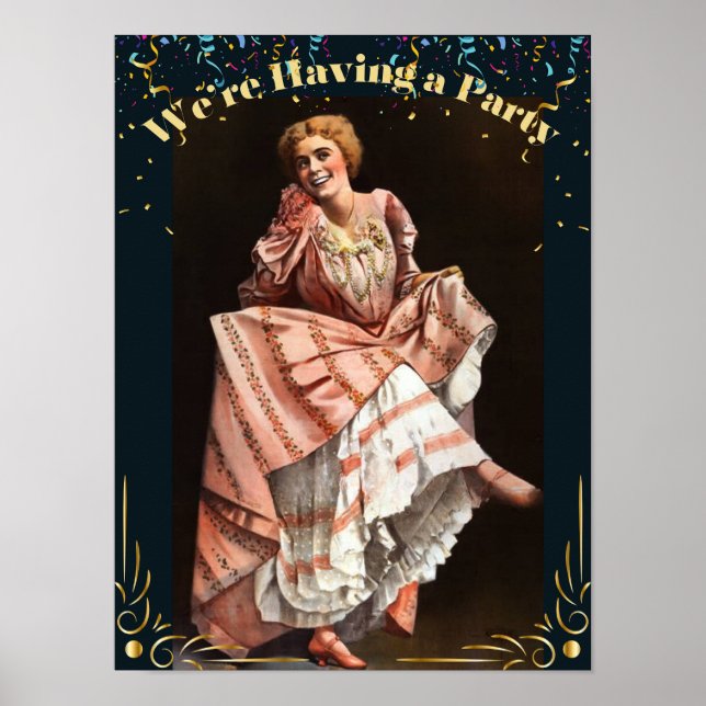 Póster Tiempo de fiesta (Frente)
