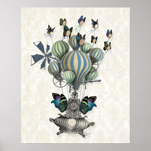 Póster Tiempo de fluctuación (Frente)