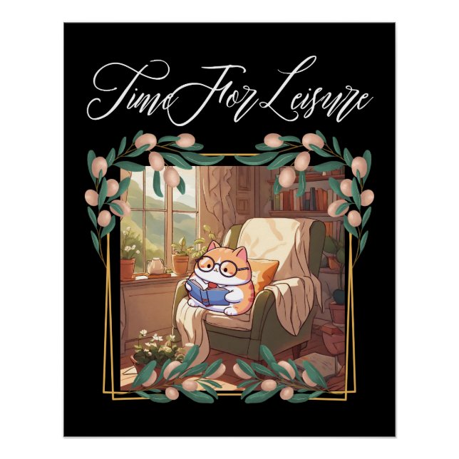 Póster Tiempo De Ocio (Anverso)