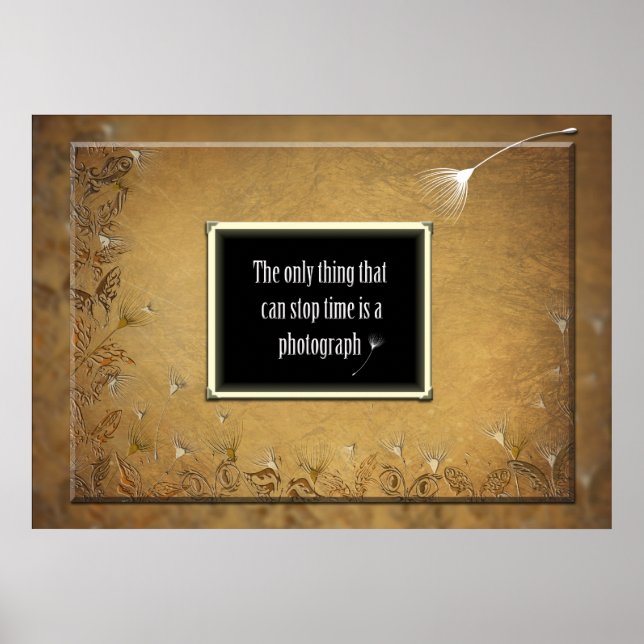 Póster Tiempo de parada (Frente)