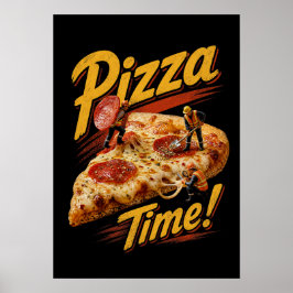 Póster ¡Tiempo de Pizza!