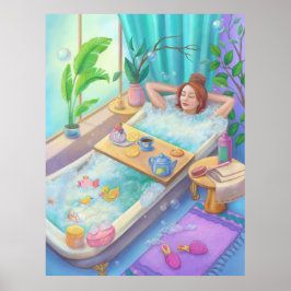 Póster Tiempo de relajación