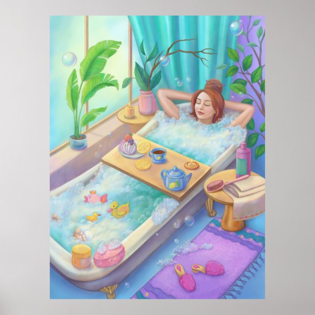 Póster Tiempo de relajación (Frente)