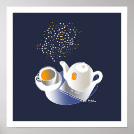 Póster Tiempo de té