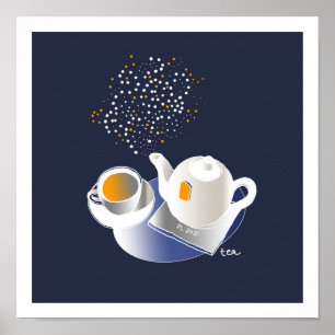 Póster Tiempo de té