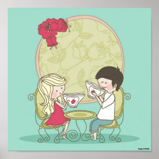 Póster Tiempo de té