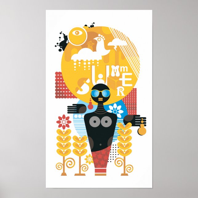 Póster Tiempo de verano (Frente)