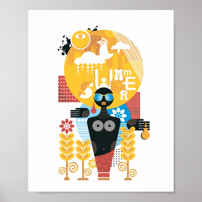 Póster Tiempo de verano (Frente)