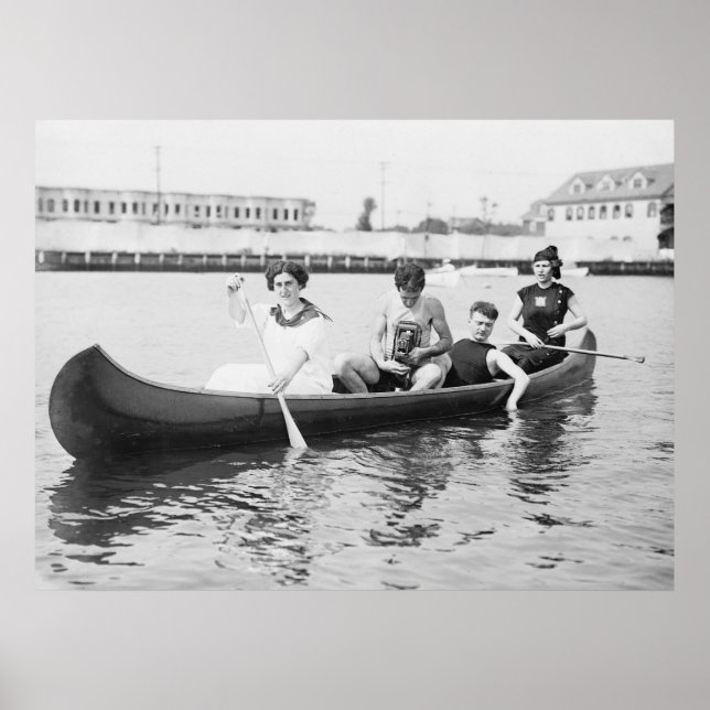 Póster Tiempo de verano relajante: 1910 (Frente)