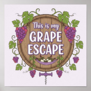 Póster Tiempo de Vino