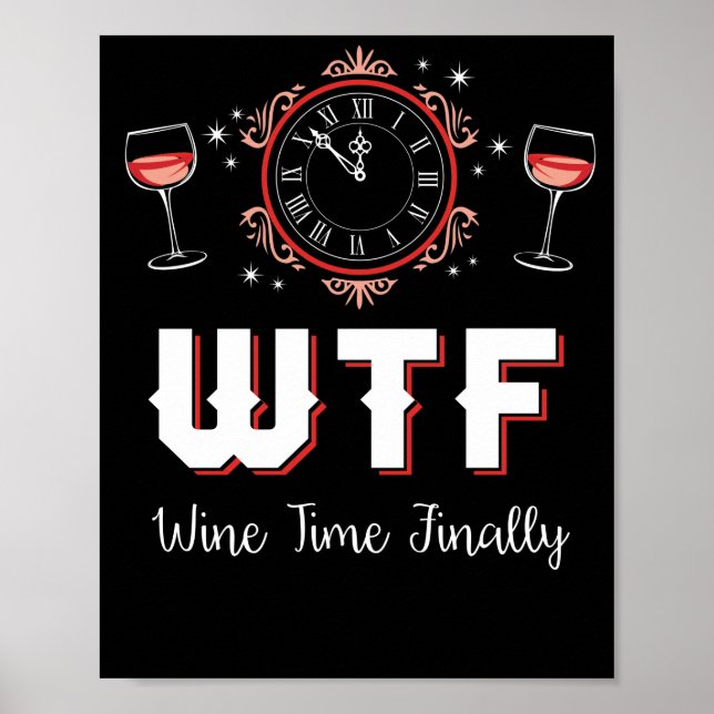 PÓSTER TIEMPO DE VINO FINALMENTE (Frente)