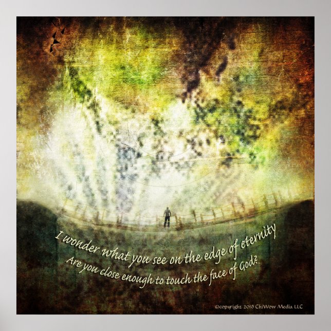 Póster Tiempo - "El borde de la eternidad" (Frente)