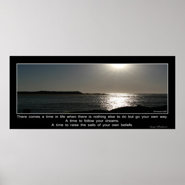 Póster Tiempo en la vida (Frente)