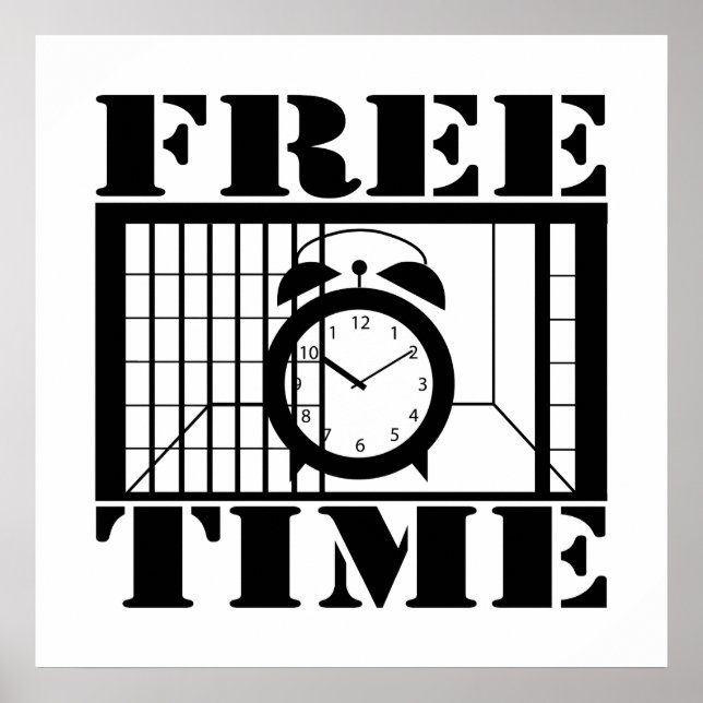 Póster Tiempo libre (Frente)