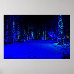 Póster Tiempo Navideño Maravilloso 36 x 24 Papel de Archi