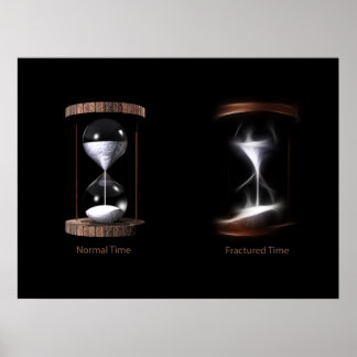 Póster Tiempo normal fracturado