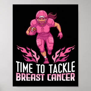 Póster Tiempo Para Abordar El Chica De La Fútbol De Conci