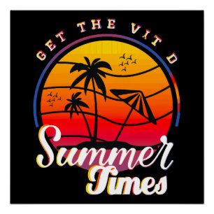 Póster Tiempos de Verano