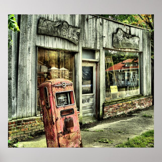 Póster Tienda de campo (Frente)