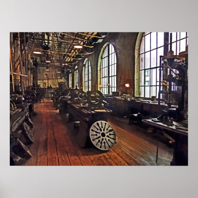 Póster Tienda de fábrica (Frente)