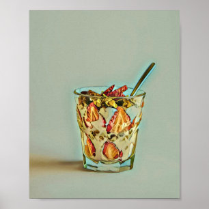 Póster Tienda de helados