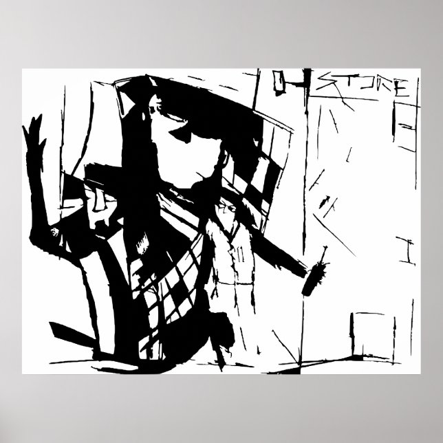 PÓSTER TIENDA DE LIQUOR DE ESQUINA (Frente)