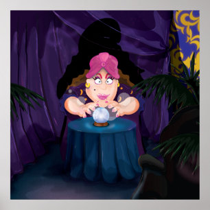 Póster Tienda de los adivinos