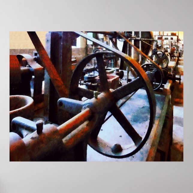 Póster Tienda de máquinas (Frente)