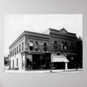 Póster Tienda de medicamentos Baldwin, Montclair, Nueva J