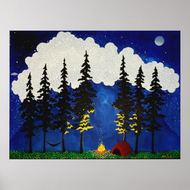 Póster Tienda roja (Frente)