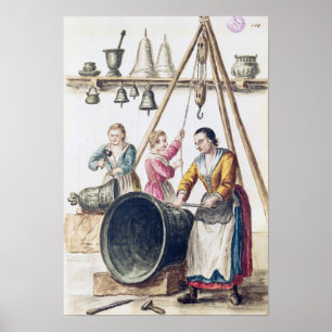Póster Tienda Venetian Bellmaker