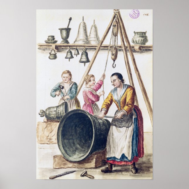 Póster Tienda Venetian Bellmaker (Frente)