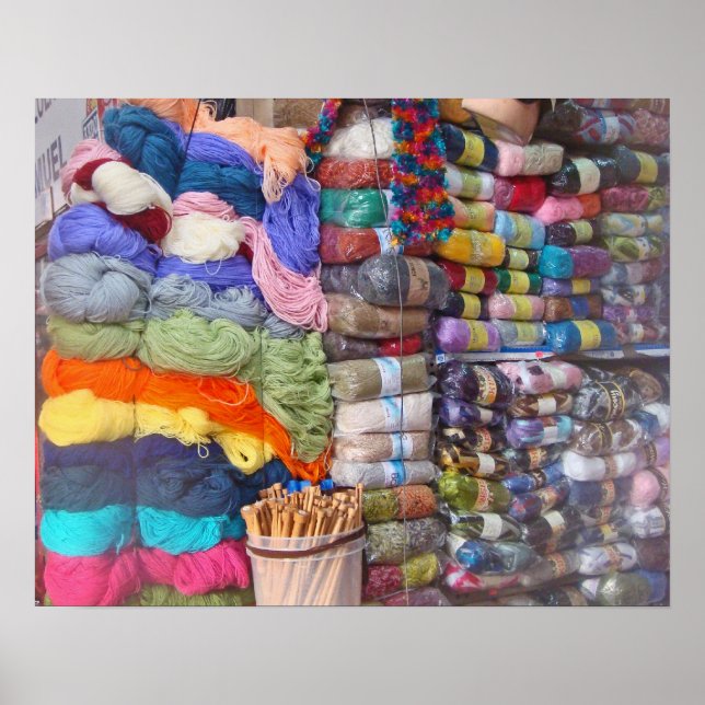 Póster Tienda Yarn (Frente)