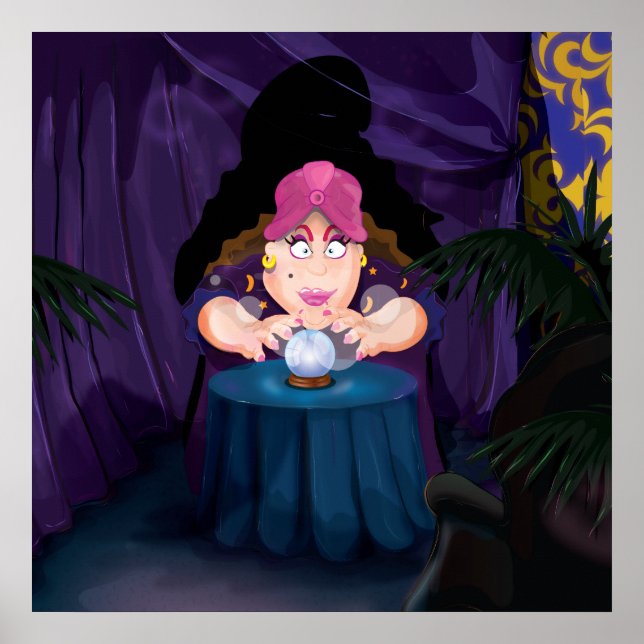 Póster Tiendas Fortune Tellers (Frente)