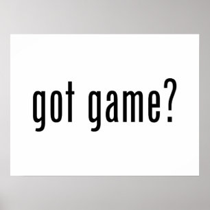 Póster ¿tiene juego?