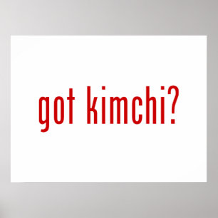 Póster ¿tiene kimchi?