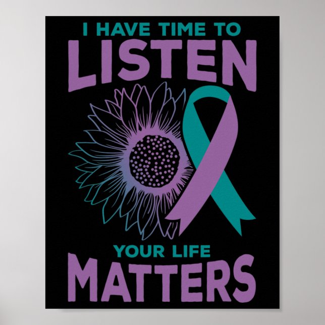 Póster Tiene Tiempo De Escuchar Al Consejero De Concienci (Frente)