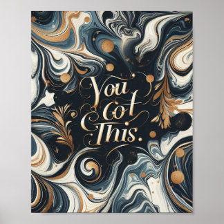 Póster "Tienes esto"