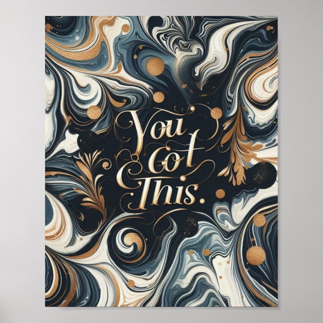 Póster "Tienes esto" (Frente)