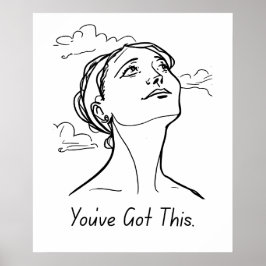 Póster Tienes Esto - Motivación Minimalista