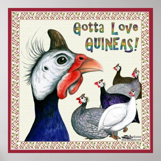 Póster ¡Tienes que amar a Guineas! (Frente)