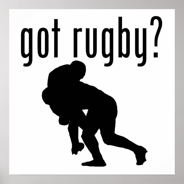 Póster ¿tienes rugby? (Frente)