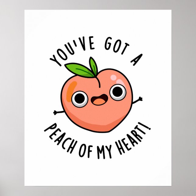 Póster Tienes una morrada de mi divertido bollo de fruta  (Frente)