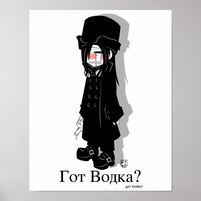 Póster ¿Tienes Vodka? (Frente)