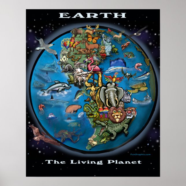 Póster Tierra (Frente)