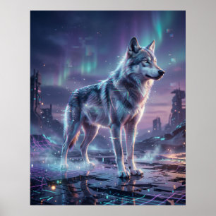 Póster Tierra Baldía de la Fallida del Lobo Holograma