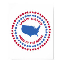 Tierra de los libres, hogar de los valientes