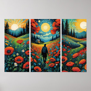 Póster Tierra De Los Tres Suns