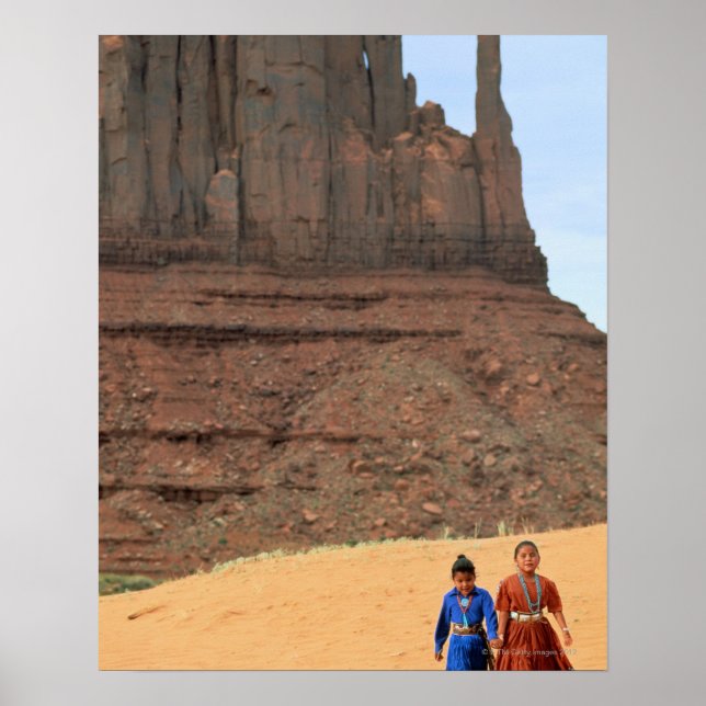 Póster Tierra de reservas navajas (Frente)