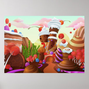 Póster Tierra Del Chocolate
